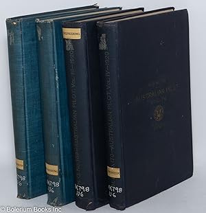 Australia Pilot, volume I, volume II, volume III, volume IV [partial set, 4 sequential bindings, ...