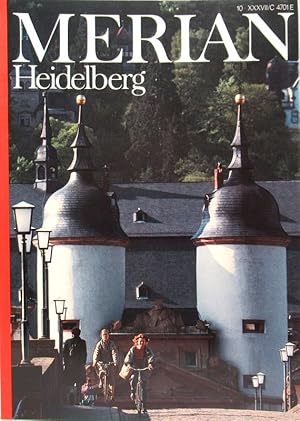 Bild des Verkufers fr Merian Heidelberg. Oktober 1984. Nummer 10 des 37. Jahrgangs. zum Verkauf von Antiquariat Richart Kulbach