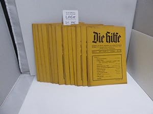 Die Hilfe. Zeitschrift für Politik, Wirtschaft und geistige Bewegung. 40. Jahrgang 1934 Heft 7,8,...