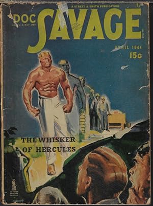 Seller image for DOC SAVAGE: April, Apr. 1944 ("The Whisker of Hercules") for sale by Books from the Crypt