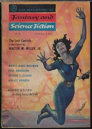 Imagen del vendedor de The Magazine of FANTASY AND SCIENCE FICTION (F&SF): February, Feb. 1957 ("The Last Canticle") a la venta por Books from the Crypt