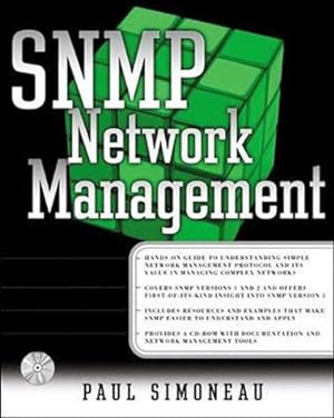 Immagine del venditore per Hands on SNMP venduto da WeBuyBooks