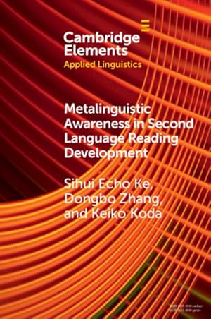 Seller image for Metalinguistic Awareness in Second Language Reading Development for sale by GreatBookPrices