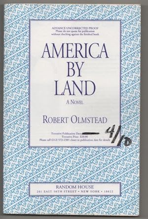 Bild des Verkufers fr America By Land zum Verkauf von Jeff Hirsch Books, ABAA