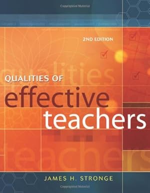 Immagine del venditore per Qualities of Effective Teachers, 2nd Edition venduto da Reliant Bookstore