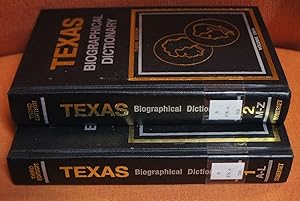 Seller image for Texas Biographical Dictionary - Third Edition for sale by GuthrieBooks