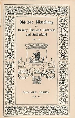 Imagen del vendedor de Orkney and Shetland Miscellany Index 1911. Old-Lore Series a la venta por Barter Books Ltd