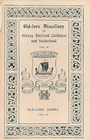Imagen del vendedor de Orkney and Shetland Miscellany Index 1909. Old-Lore Series a la venta por Barter Books Ltd