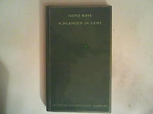 Bild des Verkufers fr Schlangen in Genf: Novelle zum Verkauf von ANTIQUARIAT FRDEBUCH Inh.Michael Simon