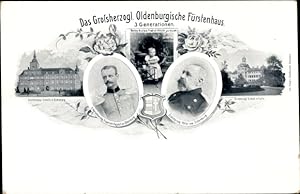 Ansichtskarte / Postkarte Oldenburg im Großherzogtum Oldenburg, 3 Generationen im Oldenburgischen...