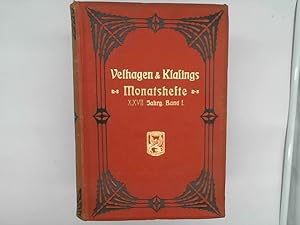 Imagen del vendedor de Velhagen & Klasings Monatshefte. XXVIII. Jahrgang 1913. 1914. Heft 3, November 1913 (1. Band, Heft 3). a la venta por Das Buchregal GmbH