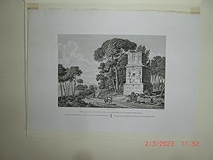 Torre dels Escipions (Turm der Scipionen) bei Tarragona. Außen-und Innenansicht. Alexandre Laborde