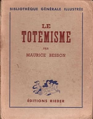 Seller image for Le totmisme for sale by LE GRAND CHENE