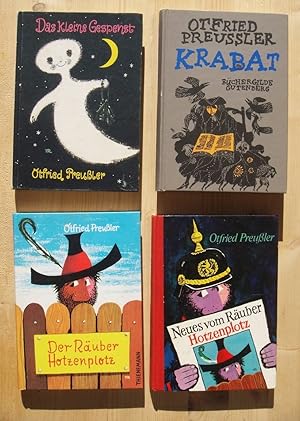 Vier Bücher: 1. Das kleine Gespenst [22. Auflage] ; 2. Krabat ; 3. Der Räuber Hotzenplotz - Eine ...