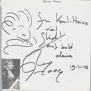 Seller image for Original Autogramm Romy Haag /// Autograph signiert signed signee for sale by Antiquariat im Kaiserviertel | Wimbauer Buchversand