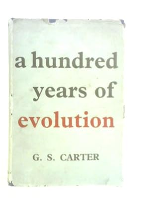 Seller image for A Hundred Years of Evolution for sale by World of Rare Books