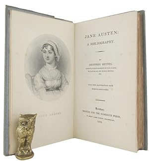 Imagen del vendedor de JANE AUSTEN: a bibliography a la venta por Kay Craddock - Antiquarian Bookseller