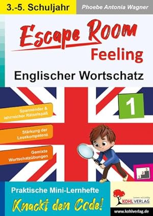Bild des Verkufers fr Escape Room Feeling ENGLISCHER WORTSCHATZ : Praktisches Mini-Lernheft zum Verkauf von AHA-BUCH GmbH
