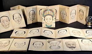 Ensemble exceptionnel de 117 portraits de dignitaires chinois