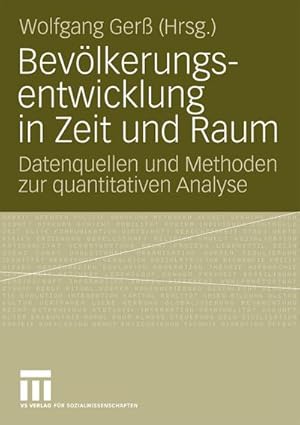 Image du vendeur pour Bevlkerungsentwicklung in Zeit und Raum mis en vente par Rheinberg-Buch Andreas Meier eK