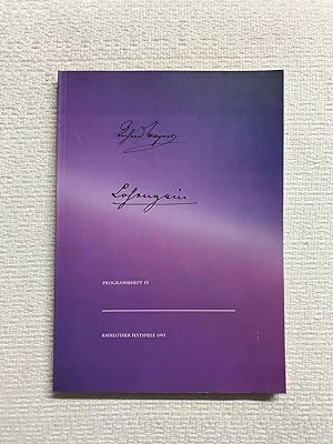 Bayreuther festspiele 1993/IV. Programmheft IV. Lohengrin