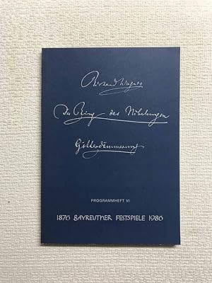 Bayreuther festspiele 1986. Programmheft VI. Götterdämmerung