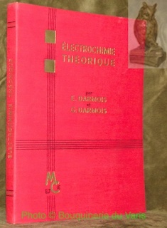 Imagen del vendedor de Electrochimie thorique. Prface du Pr. Gustave Ribaud. a la venta por Bouquinerie du Varis