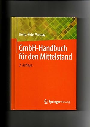 Seller image for Heinz-Peter Verspay, GmbH-Handbuch fr den Mittelstand / 2. Auflage for sale by sonntago DE