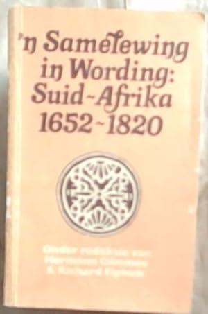 Bild des Verkufers fr N Samelewing In Wording: Suid-Afrika 1652-1820 zum Verkauf von Chapter 1