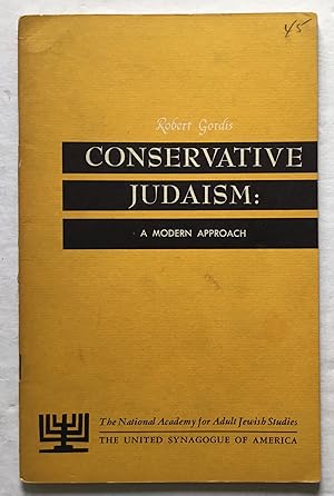 Conservative Judaism: A Modern Approach to Jewish Tradition.