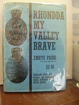Bild des Verkufers fr Rhondda My Valley Brave zum Verkauf von kellow books