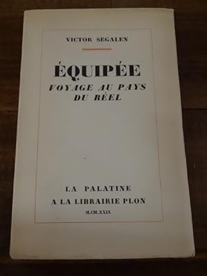 Seller image for Equipe. Voyage au pays du rel. for sale by Librairie Lang