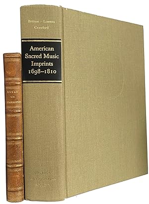 Imagen del vendedor de American Sacred Music Imprints 1698-1810: A Bibliography a la venta por J. Patrick McGahern Books Inc. (ABAC)