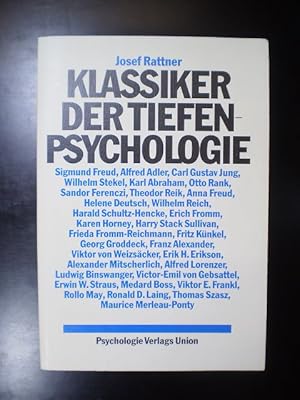 Bild des Verkufers fr Klassiker der Tiefen-Psychologie zum Verkauf von Buchfink Das fahrende Antiquariat