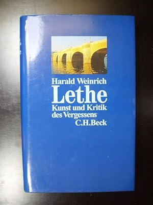 Seller image for Lethe. Kunst und Kritik des Vergessens for sale by Buchfink Das fahrende Antiquariat