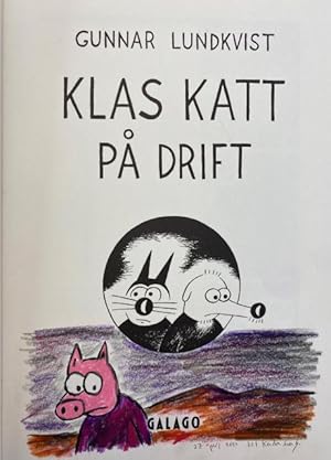 Klas Katt på drift.