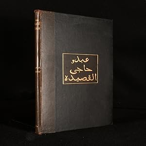 Image du vendeur pour The Kasidah (Couplets) of Haji Adbu Al-Yazdi mis en vente par Rooke Books PBFA