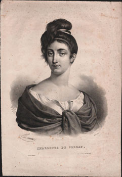 Bild des Verkufers fr A Collection of Portraits of Charlotte Cordray. (1768-1793) Original graphic works from the 18th & 19th Centuries zum Verkauf von Wittenborn Art Books