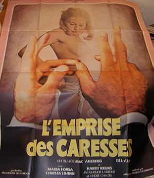 Seller image for L'Emprise Des Caresses. Promotional Poster. for sale by Wittenborn Art Books