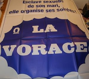 Image du vendeur pour La Vorace. Promotional Poster. mis en vente par Wittenborn Art Books