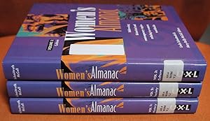 Bild des Verkufers fr Women's Almanac: Addressing Historical and Contemporary Topics Relating to Women Worldwide 3 Volume Set zum Verkauf von GuthrieBooks