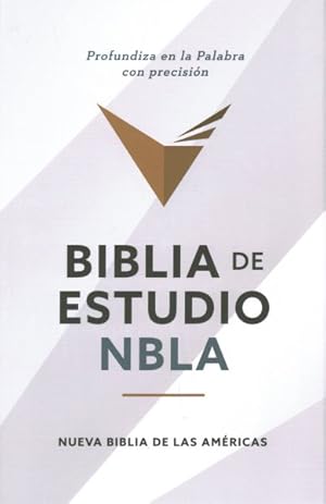 Seller image for Biblia de Estudio : Nueva Biblia de Las Amricas, Interior a Dos Colores -Language: spanish for sale by GreatBookPrices