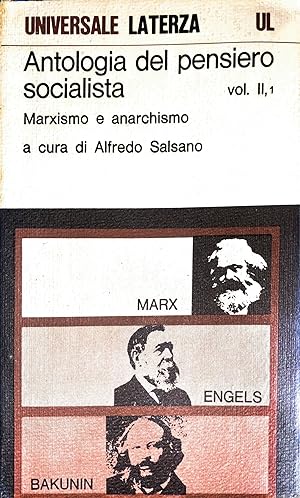 Seller image for Antologia del pensiero socialista: socialismo e fascismo ( volume V, tomo 3) for sale by librisaggi