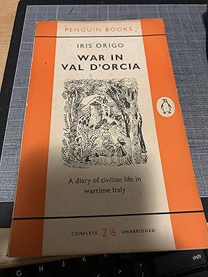 Seller image for War In Val D'Orcia for sale by Cotswold Rare Books