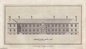 Imagen del vendedor de Bromley College, in Kent. An engraving, with an account of the Institution. An original article from The Universal Magazine for 1784. a la venta por Cosmo Books