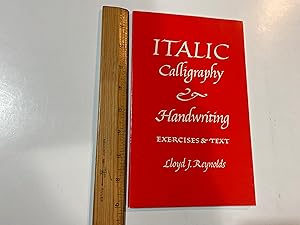 Imagen del vendedor de Italic Calligraphy and Handwriting: Exercises and Text a la venta por Old Lampasas Post Office Books