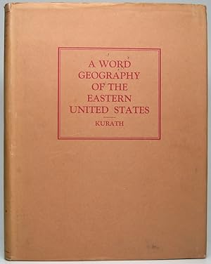 A Word Geography of the Eastern United States