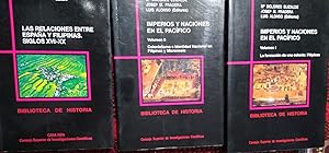 Imagen del vendedor de IMPERIOS Y NACIONES EN EL PACFICO Volumen I La formacin de una colonia: Filipinas + IMPERIOS Y NACIONES EN EL PACFICO Volumen II Colonialismo e Identidad Nacional en Filipinas y Micronesia a la venta por Libros Dickens