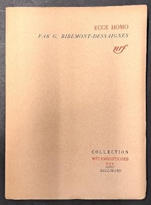 Seller image for Ecce Homo for sale by Librairie de l'Avenue - Henri  Veyrier