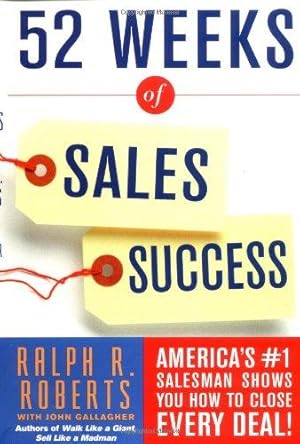 Seller image for 52 Weeks of Sales Success for sale by WeBuyBooks